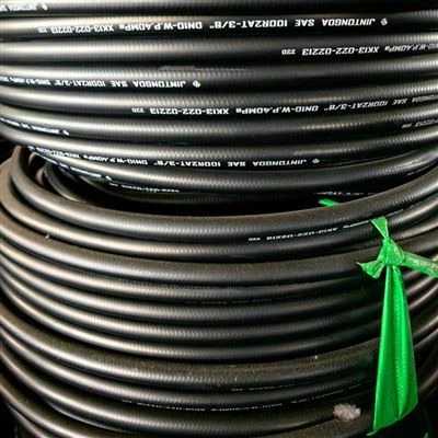 유압 시스템 효율 향상 고무 호스